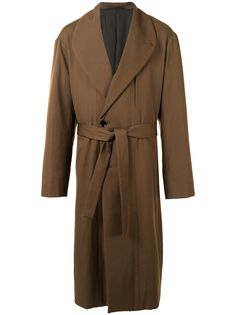 Lemaire cotton belted trench coat