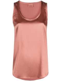 Brunello Cucinelli scoop-neck vest top
