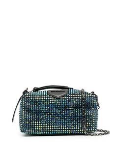 Karl Lagerfeld crystal-embellished clutch bag