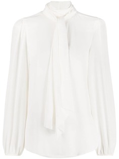 See by Chloé блузка с вырезом халтер