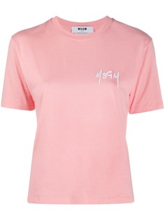 MSGM футболка с логотипом