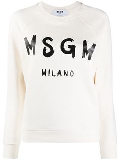 MSGM толстовка с рукавами реглан и логотипом