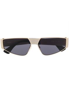 Moschino Eyewear солнцезащитные очки в геометричной оправе
