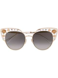 Jimmy Choo Eyewear солнцезащитные очки Audrey в оправе кошачий глаз