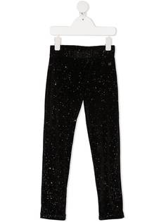 Sonia Rykiel glitter detail leggings
