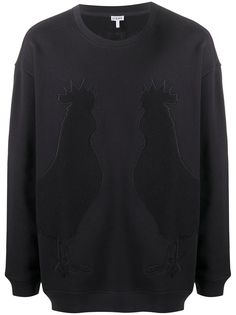 LOEWE толстовка оверсайз Rooster