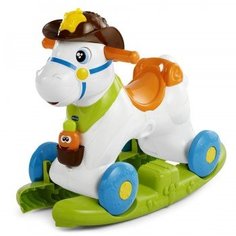 Лошадка-каталка Chicco Baby Rodeo, цвет: белый