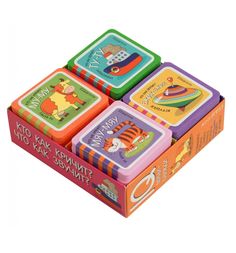 Комплект книг Айрис-пресс «EVA. Кто как кричит? Что как звучит?