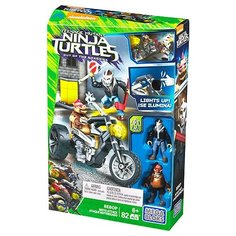 Конструктор Mega Bloks Teenage Mutant Ninja Turtles DPW11 Мотоатака Бибопа