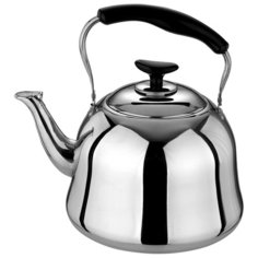 Kelli Чайник со свистком KL-3117 3.5 л, серебристый