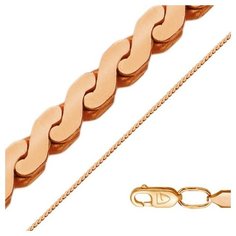 Бронницкий Ювелир Цепь из золота плетения Панцирное 110800107, 55 см, 10.9 г