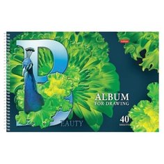 Альбом для рисования Hatber Beautiful birds 29.7 х 21 см (A4), 100 г/м², 40 л.