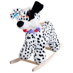 Качалка Тутси Далматинец (310-2017) черный/белый