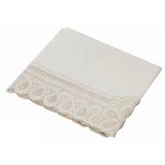 Скатерть Towa Ажурная Pretty 120х150 см бежевый