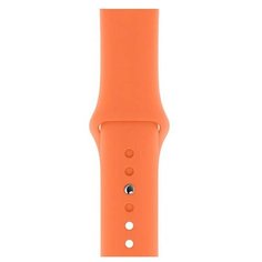 Apple Спортивный ремешок (для корпуса 40 мм), размеры S/M и M/L оранжевый витамин