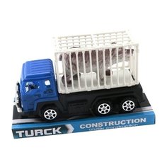 Грузовик Shantou Gepai с медведем (368-6A) синий