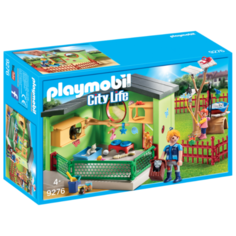 Набор с элементами конструктора Playmobil City Life 9276 Кошачий пасионат