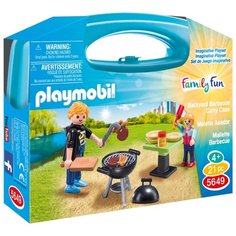 Набор с элементами конструктора Playmobil Family Fun 5649 Отдых с барбекю