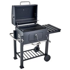 Угольный гриль Go Garden Grill-Master 83, 108х60х115 см, черный