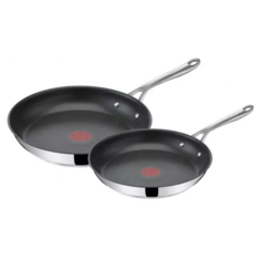 Набор сковород Tefal E304S244 2 пр. серебристый