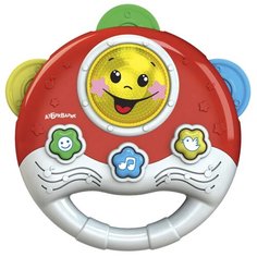 Азбукварик бубен 2704 красный/белый