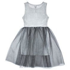 Платье Nota Bene размер 152, серебряный