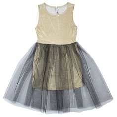 Платье Nota Bene размер 146, золотой