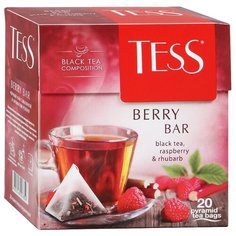 Чай черный Tess Berry Bar в пирамидках, 20 шт.