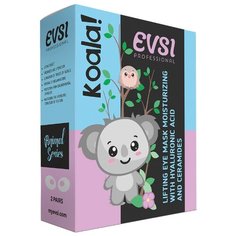 EVSI Лифтинг маска увлажнение для глаз с гиалуроновой кислотой Lifting Eye Mask Moisturizing With Hyaluronic Acid And Ceramides Koala! (4 шт.)