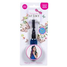 Тушь для волос LUCKY Т16157 с синими блестками