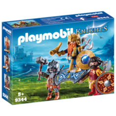 Набор с элементами конструктора Playmobil Knights 9344 Король гномов