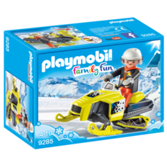 Набор с элементами конструктора Playmobil Family Fun 9285 Сноумобиль