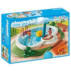 Набор с элементами конструктора Playmobil Family Fun 9422 Бассейн