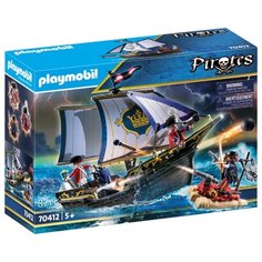 Набор с элементами конструктора Playmobil Pirates 70412 Парусник