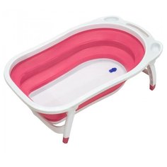 Ванночка Funkids Folding Smart Bath розовый