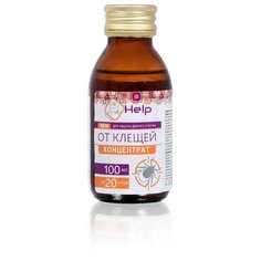 Жидкость BOYSCOUT HELP концентрат от клещей, для защиты дачного участка 100 мл