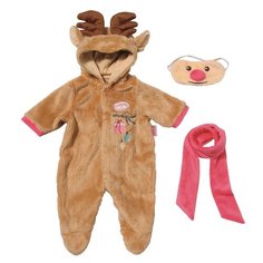 Zapf Creation Комплект одежды для куклы Baby Annabell 701157 коричневый