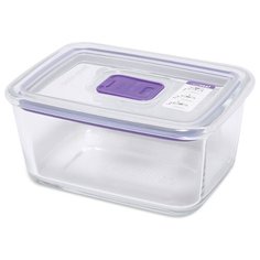 DOSH | HOME Контейнер без разделителя Sagitta 0.6 л прозрачный/фиолетовый