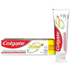 Зубная паста Colgate Total 12 Чистая Мята комплексная антибактериальная, 125 мл