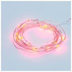 Гирлянда NEON-NIGHT 303-002, 20 ламп, красный/прозрачный провод