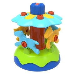 Винтовой конструктор Edu Toys My First Engineering JS023 Карусель
