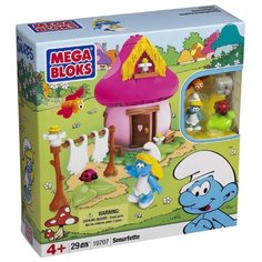 Конструктор Mega Bloks Smurfs 10707 Смурфетта