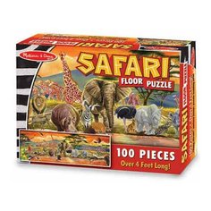 Пазл Melissa & Doug Сафари (2873), 100 дет.
