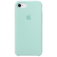 Чехол-накладка Apple силиконовый для iPhone 7/iPhone 8/iPhone SE (2020) зелёная лагуна