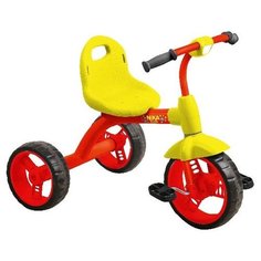Трехколесный велосипед Nika ВД1 красный с желтым
