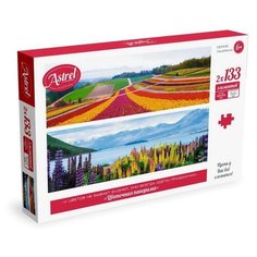 Набор пазлов Origami Astrel Диптих Цветочная панорама (05623)