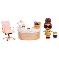 Игровой набор L.O.L. Surprise Furniture School Office with Boss Queen & 10+ Surprises, 570042 LOL