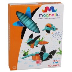 Магнитный конструктор Наша игрушка Magnetic JH8910