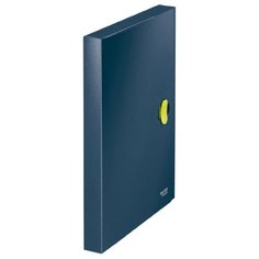 Leitz Папка-короб с застежкой ReCycle А4, пластик, 300 листов синий