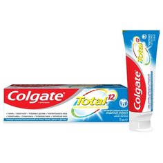 Зубная паста Colgate Total 12 Профессиональная Видимый Эффект комплексная антибактериальная, 75 мл